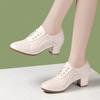 Botas De Mujer Women Fashion Beige High Quality Spring & Autumn Hollow Out Comfort Ankle Boots for Party Office