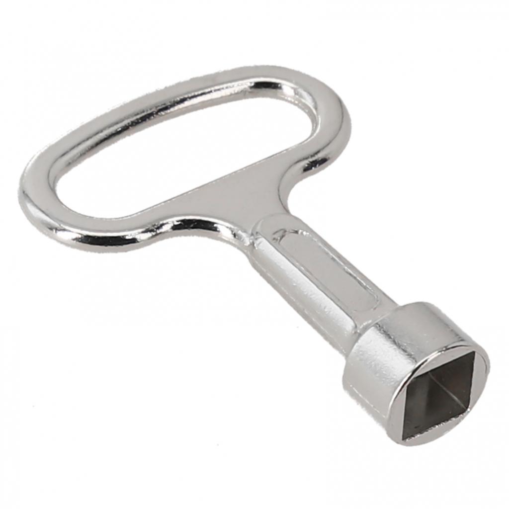Heizungsschlüssel Vierkantschlüssel Heizungsentlüftungsschlüssel Silber