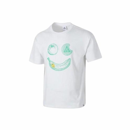 Nike Comfortable Solid Color Casual Short-Sleeve T-Shirt for Men in White S белый