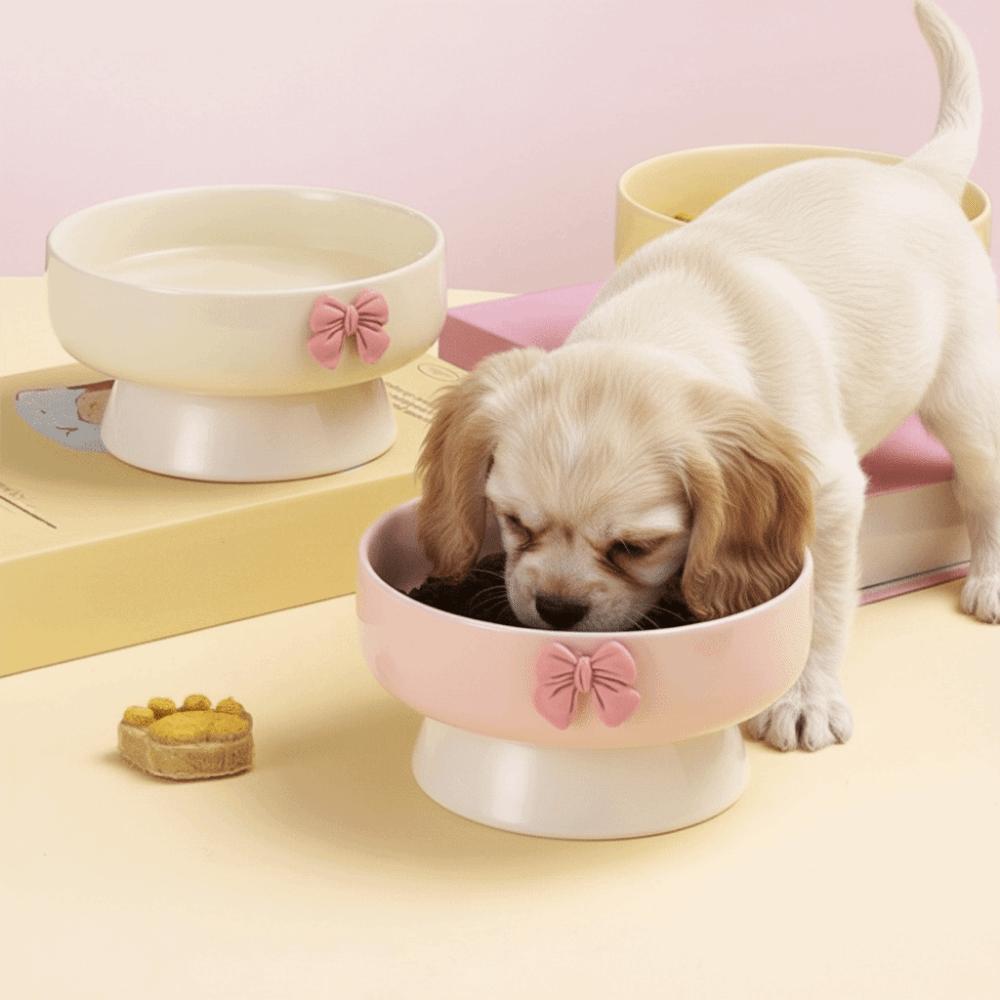 Rutschfeste Basis Erhöhte Futternapf Großes Fassungsvermögen Auslaufsicherer Hundenapf Für Welpen Katzen