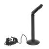 Foldable Desktop Computer Mic Black Portable Condenser Microphone  Interview Recording