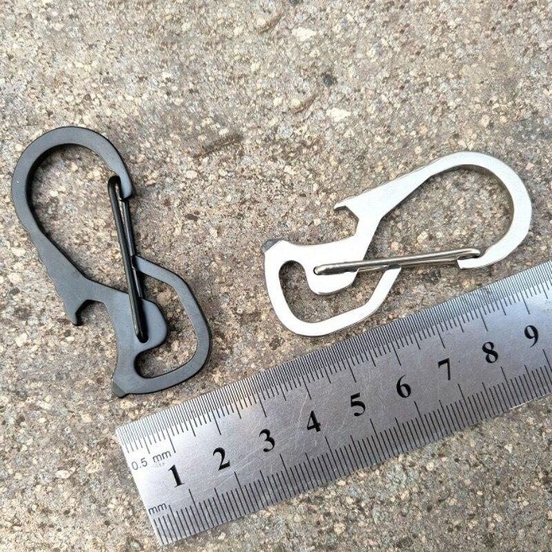 Outdoor-Sport Erholung Frühling Rucksackverschluss Bergsteigen Schlüsselanhänger Camping Flaschenhaken Taktische Überlebensausrüstung