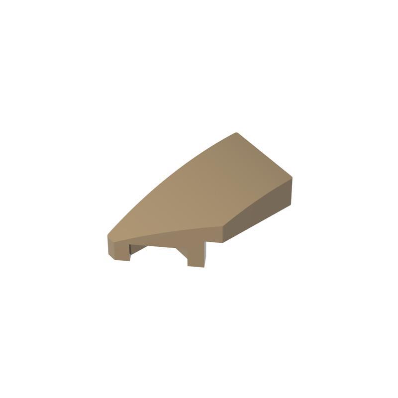 50PCS 29120 Wedge 2x1x2/3 Stud Notch Left Bricks Collections Bulk Modular GBC Toys For Technical MOC Buildings Blocks