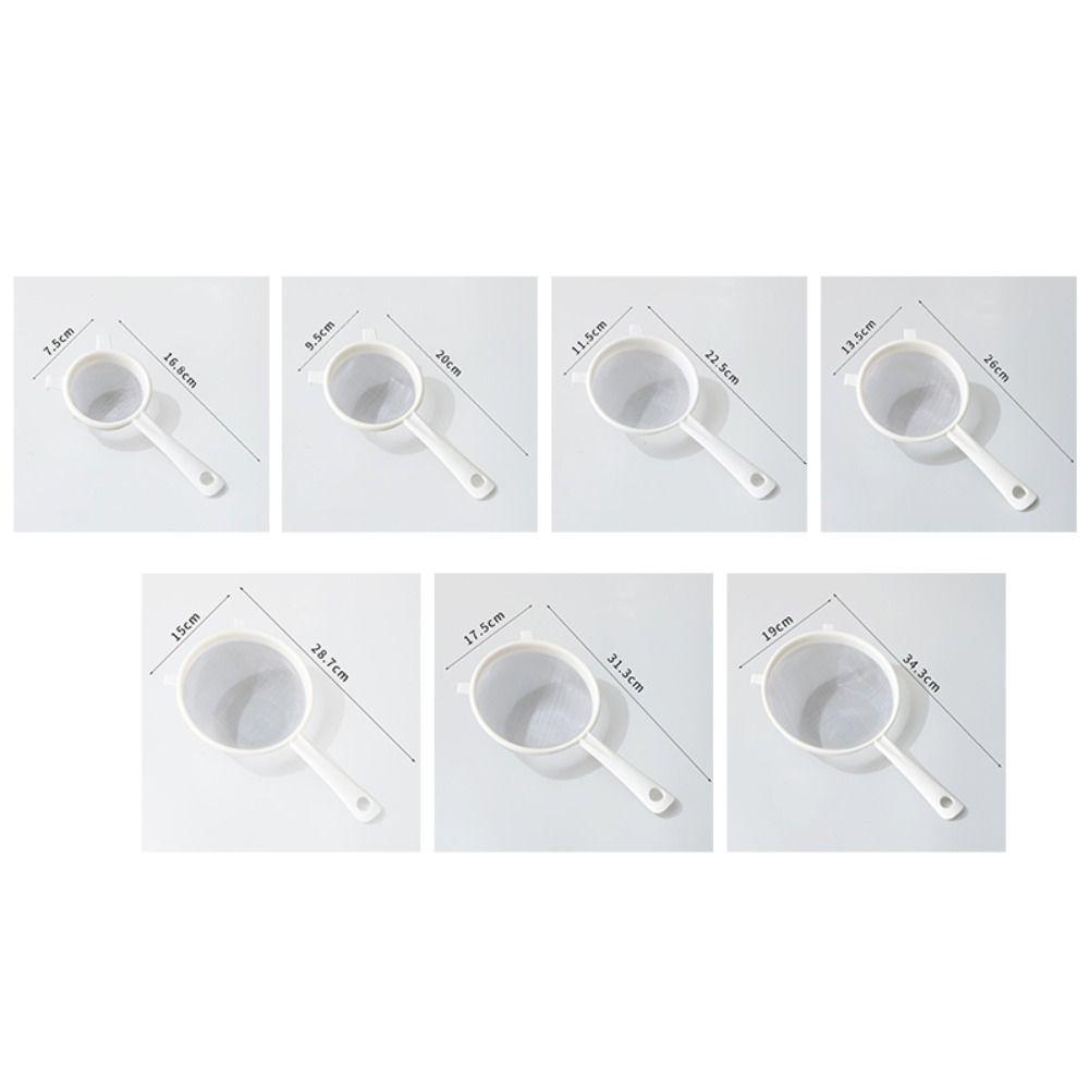 Durable Ultra Fine Mesh Mesh Strainer with Handle Mini Food Strainer Yogurt Sieve Food Preparation
