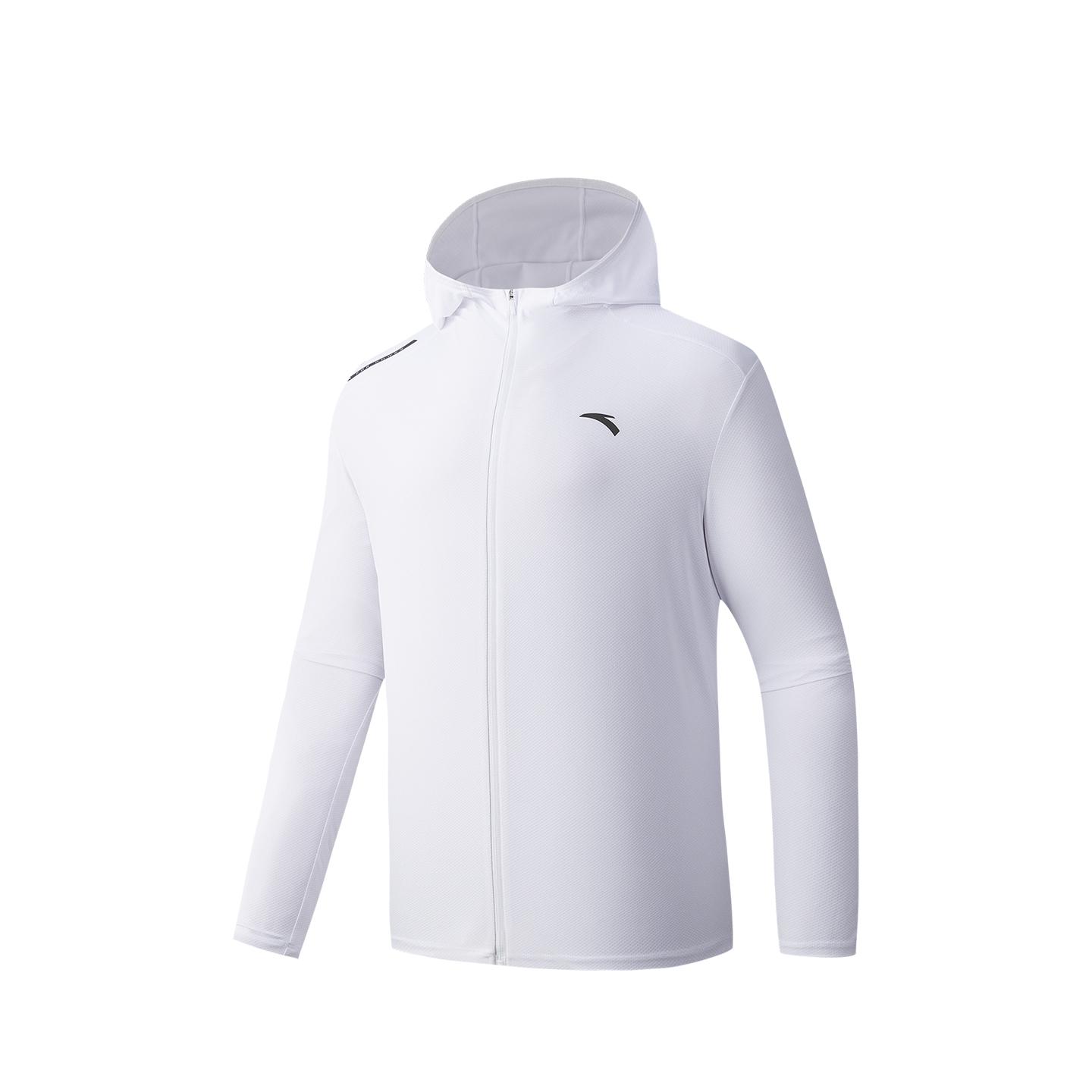 Anta Absolute Purple 4 Sun Protection Clothing Men s Pure White 952627702-5 XL