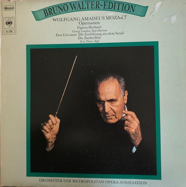 

LP Record WOLFGANG AMADEUS MOZART, BRUNO WALT - Opernarien 61558 CBS 1976 Germany Classical Used