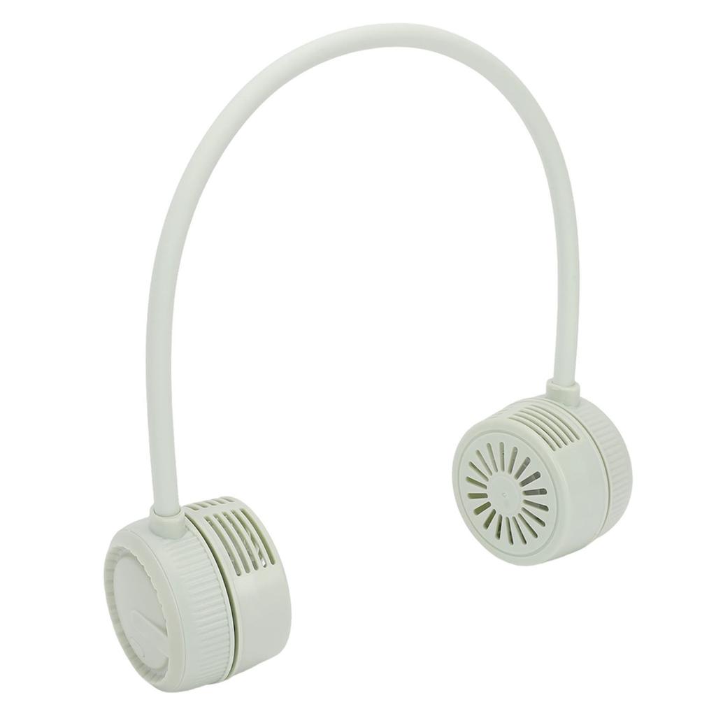 Portable Bladeless Neck Fan 3 Speed   Rechargeable Wearable   Fan for Outdoor   Travel Sports
