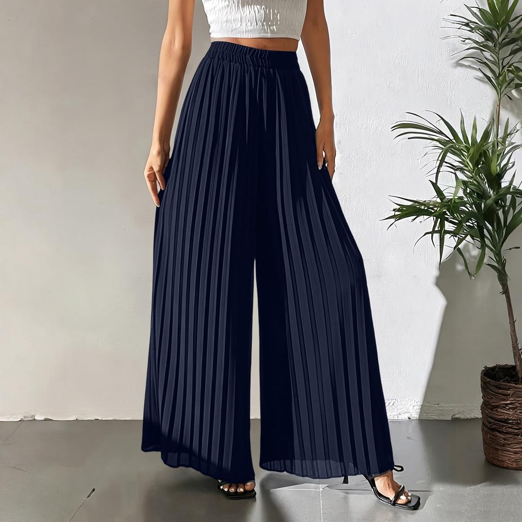 Women's Straight Pants Fashion Casual Pants Nine Point Harlan Pants