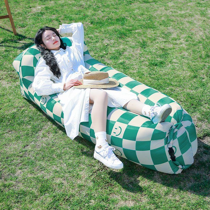 

Открытый Ленивый Надувной Диван Складной Портативный Надувной Матрас Пикник Кемпинг Сетка Красный Матрас Надувная Кровать Бесплатно