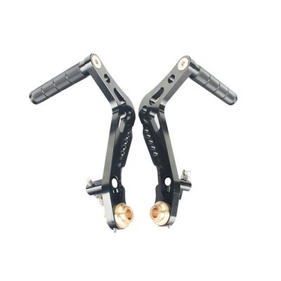 Universal Adjustable Racing For Go Kart Pedals Brake Accelerator Foot Pegs Footpegs