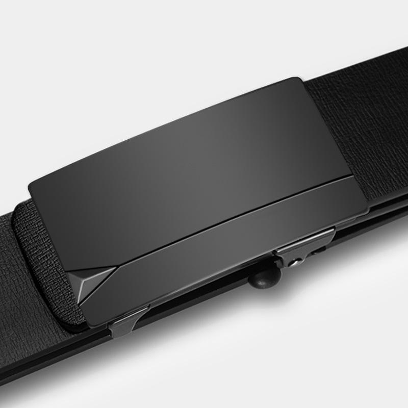 Men'S Toothless Automatic Buckle Does Not Punch Holes, Automatic Buckle Suit Youth Belt