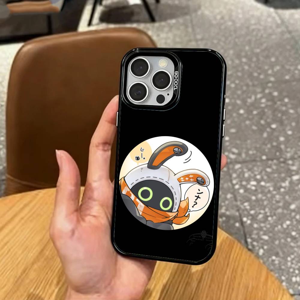 

Z-Zenless Z-Zone Zero ZZZ Bangboo Чехол для телефона для iPhone 17, 16, 15, 14, 13, 12, 11 Plus, Pro Max Цветной Посеребренный Внутренняя крышка iPhone15promax