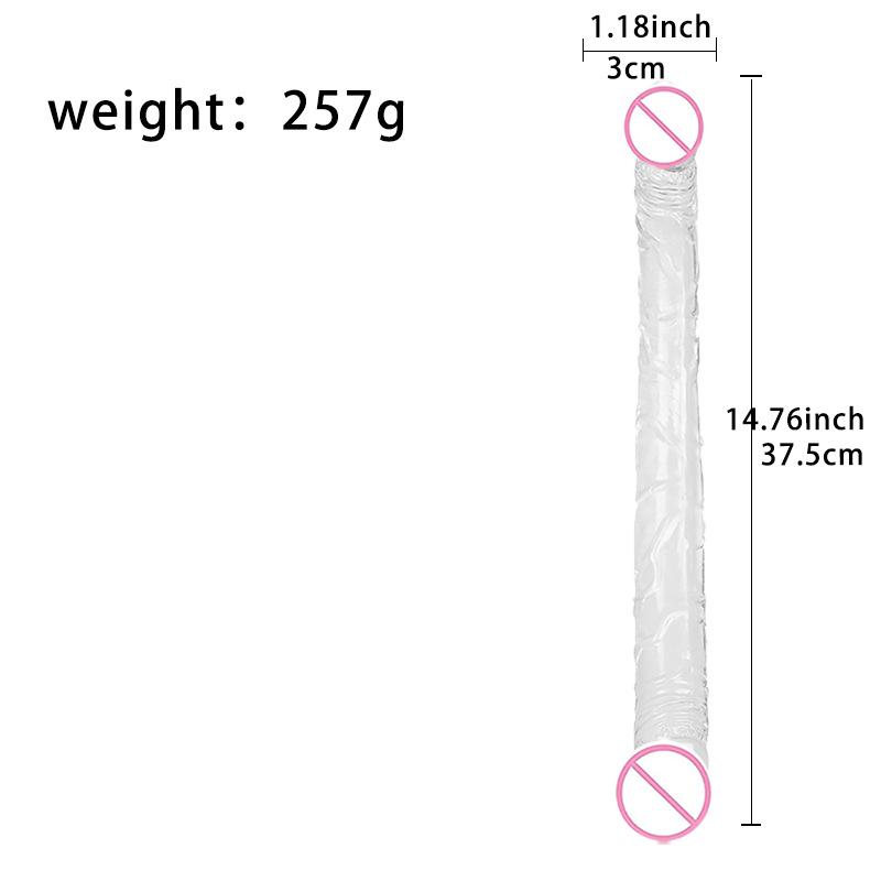 Double Headed Dragon Crystal Dildo: Realistic Simulation for Female Use