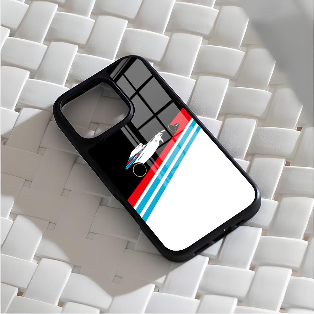 Custodia per Telefono da Corsa M-Martini Per Iphone 17 Air 16 15 14 13 12 11 Pro Max Mini Gusci Fundas Cover in PC+TPU