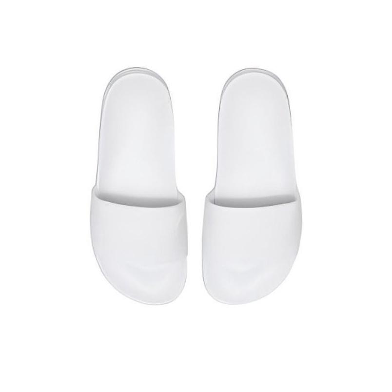 Puma Leadcat Series Patent Soft Sole EVA Slide Sandals Women Footwear White 367282-02