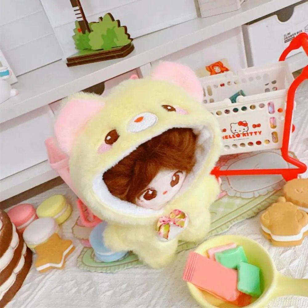 Plush Stuffed Doll Cartoon Animal Jumpsuits Replacement Idol Plush Doll Clothes Birthday Gift