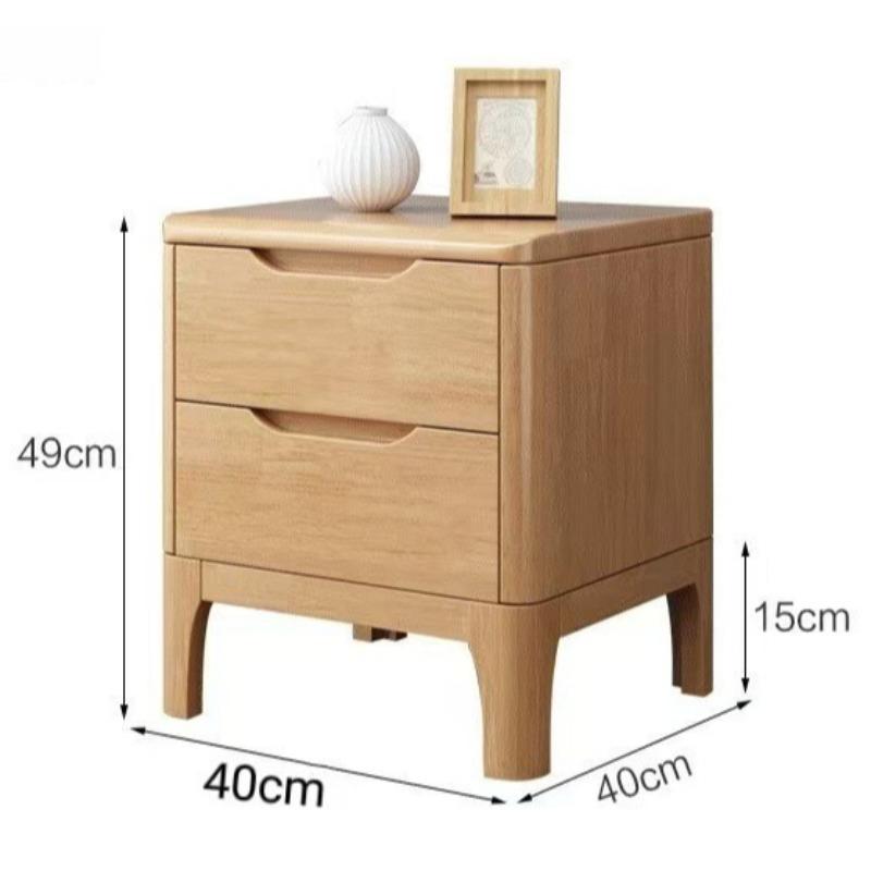 Wooden Bedside Tables Aesthetic Bedside Table Modern Nordic Nightstands Minimalist Luxury Nightstand with Drawers Room Furniture