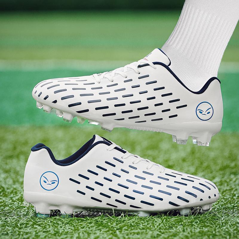 Men's and Women's Youth Students Professional Competition Training Shoes AG Spike Football Shoes Children's Football