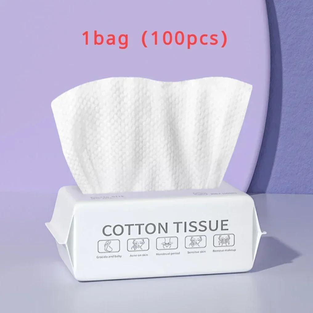 Disposable Microfiber Facial Cleansing Cloths, Ideal for Spa Centers & Beauty Salons, Gentle Makeup Remover Wipes, Travel