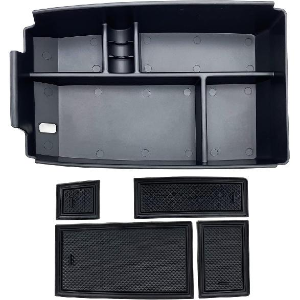 JOJOMARK Compatible With Ford Escape     2024 2025, Bronco Sport - 2024 2025 Accessories Center Console Tray Organizer, Armrest Secondary Storage Box