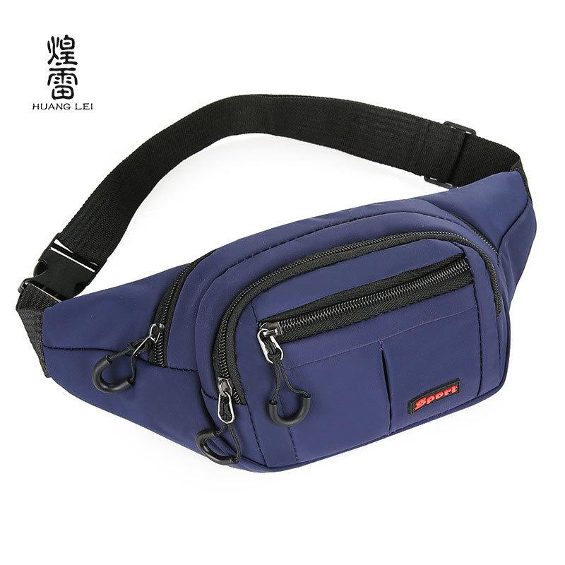 Shoulder bag New chest bag Running sports fitness bag Crossbody bag Casual fashion mobile phone fanny pack