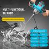 1200W 220V Handheld Paint Mixer Variable Speed Electric Cement/Epoxy/Putty Blender Heavy Duty