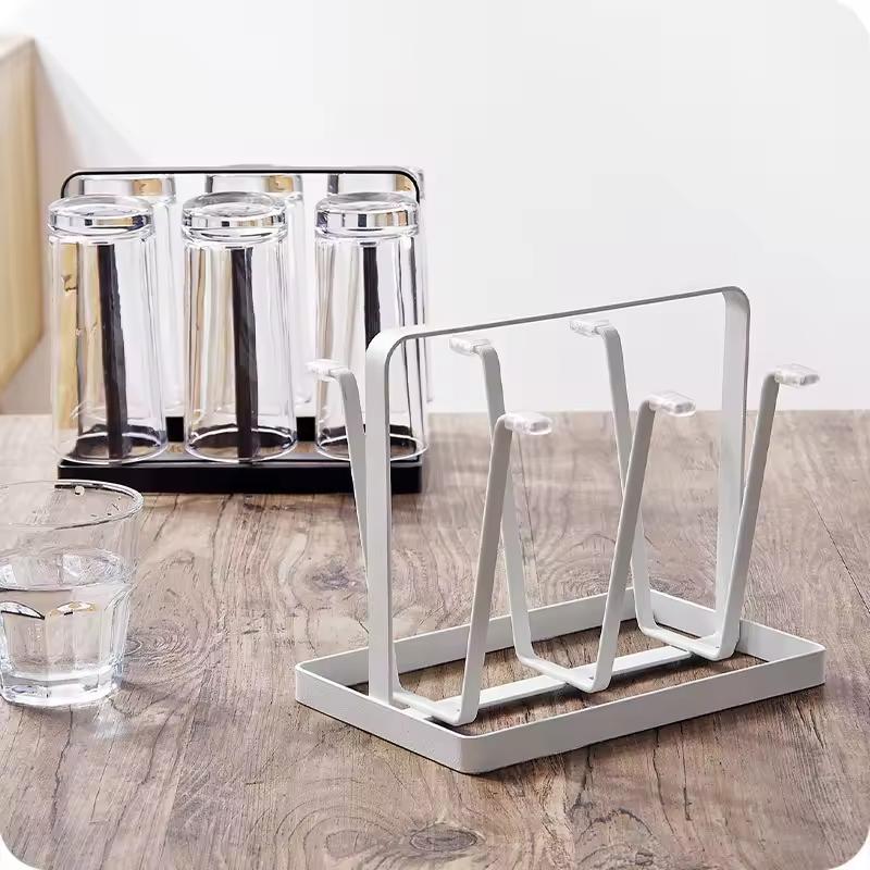 FZCSPEED Cup Drying Rack for Countertop, Coffee Mug Holder Organizer Kitchen Home for Glasses Bottles Multifunctional