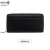 New Woven Pattern Women's Wallet Retro Large-capacity Clutch Bag Multi-compartment Passbook Long Wallet