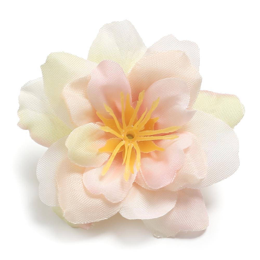 5/10Pcs Artificial Flowers Heads 5.5cm Fake Flowers for Home Decor Garden Wedding Decoration DIY Craft Wreath Gift Accessories