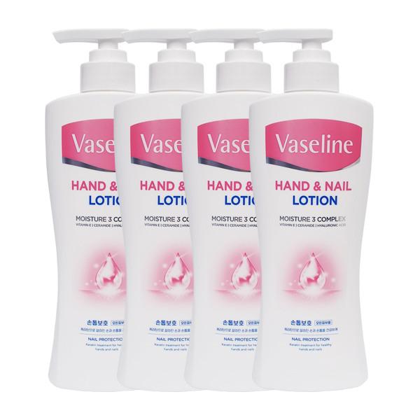 Vaseline Lotion Hand & Nail 450ml x4