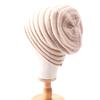 100% Reine Wolle Mützen für Damen Winter Streifen Uni Warm Weich Kaschmir Beanie Mützen Y2k Gestrickte Skullies Niedliche Hüte Mützen