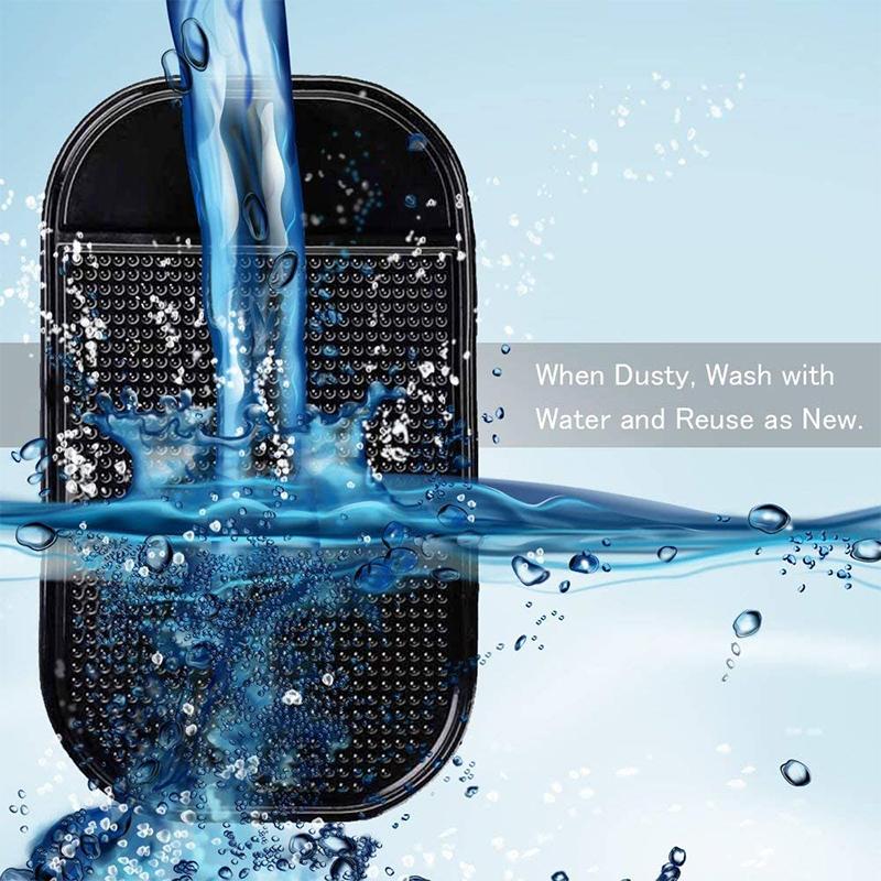 Mata Antypoślizgowa na Deskę Rozdzielczą Samochodu Uchwyt Antypoślizgowy Telefon Okulary Przeciwsłoneczne Perfumy Auto Antypoślizgowa Podkładka Żelowa do Uchwytu GPS