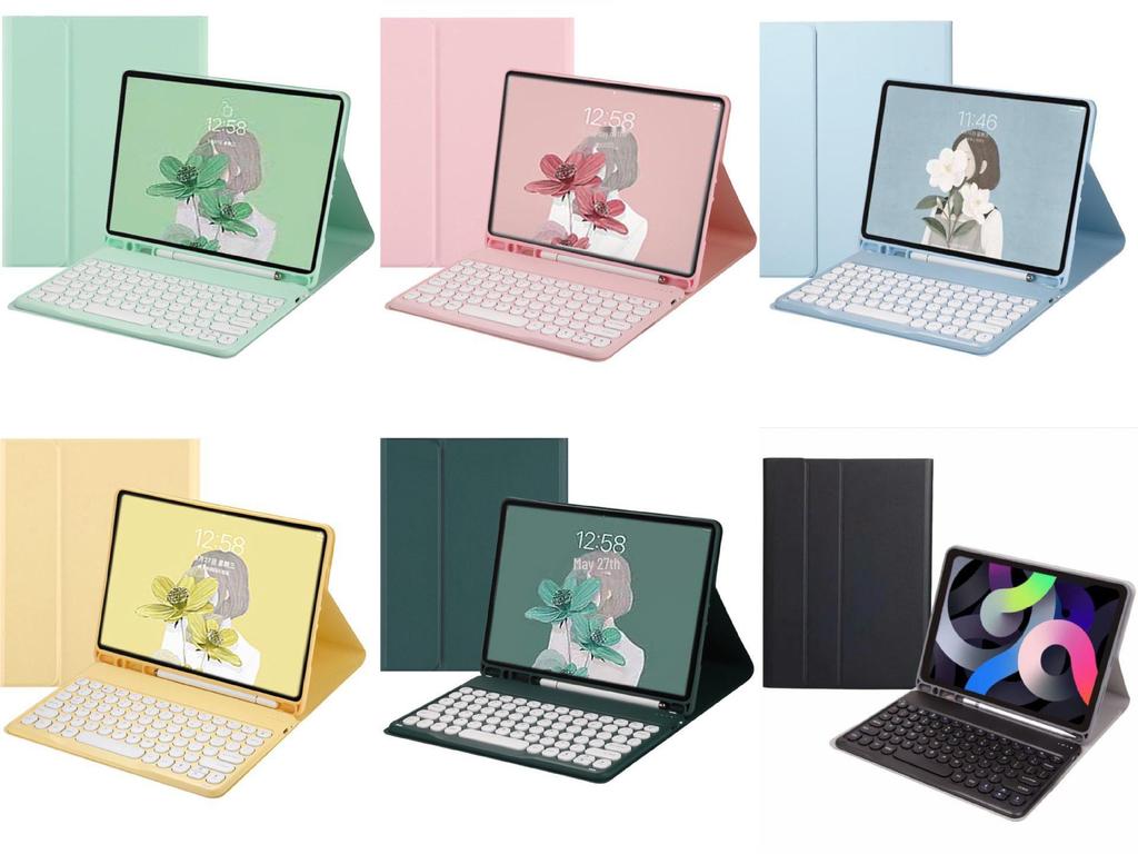 Xiaomi 6S Pro/Redmi Pad SE 11 Bluetooth Keyboard Leather Case & Protective Cover