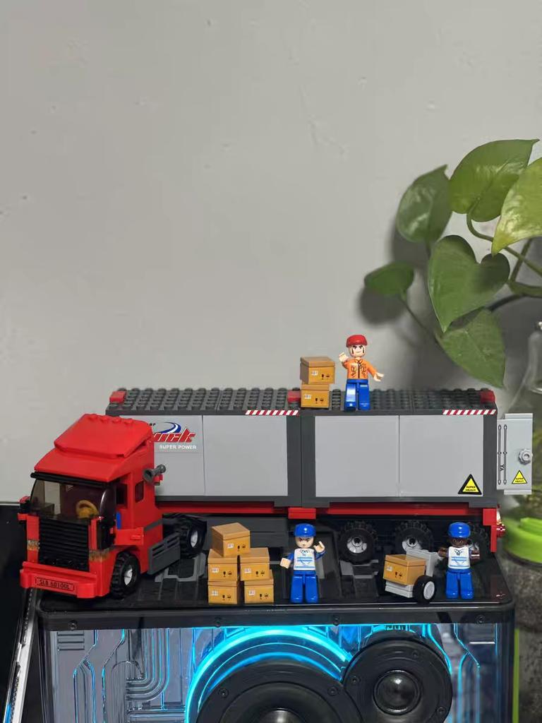 Superior-Grade Sluban 345Pcs Top-Grade Simcity Premium-Quality Urban High-Standard Freight First-Class Vehicles Superior-Grade Construction-Set