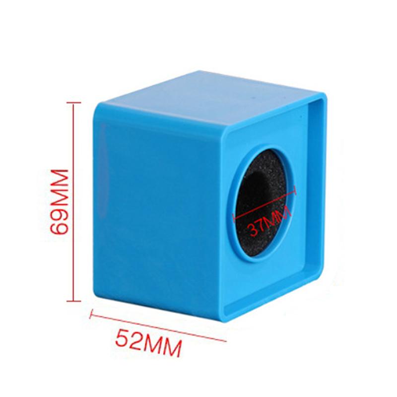 1Pc Orange/Black/Yellow/White/Blue Abs Ktv Mic Microphone Flag Station Square Shaped Microphone Tv Interview Station Black Hole