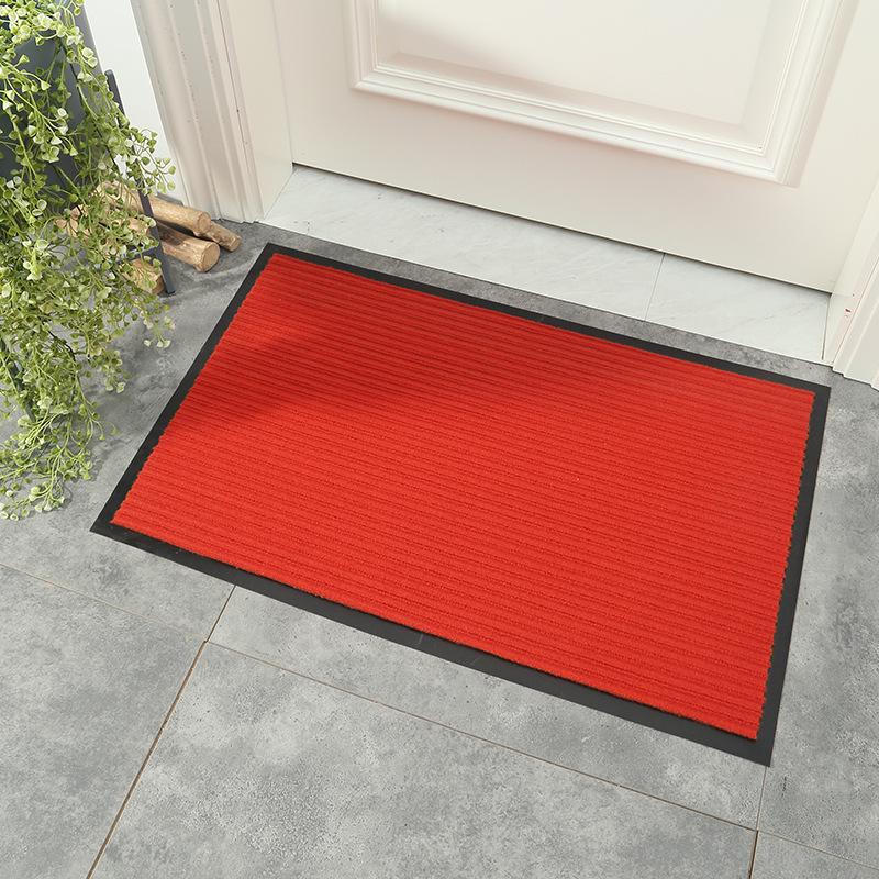 Non-slip PVC Floor Mat: Dirt-resistant, Water-absorbing Entryway Rug for Kitchen & Bathroom