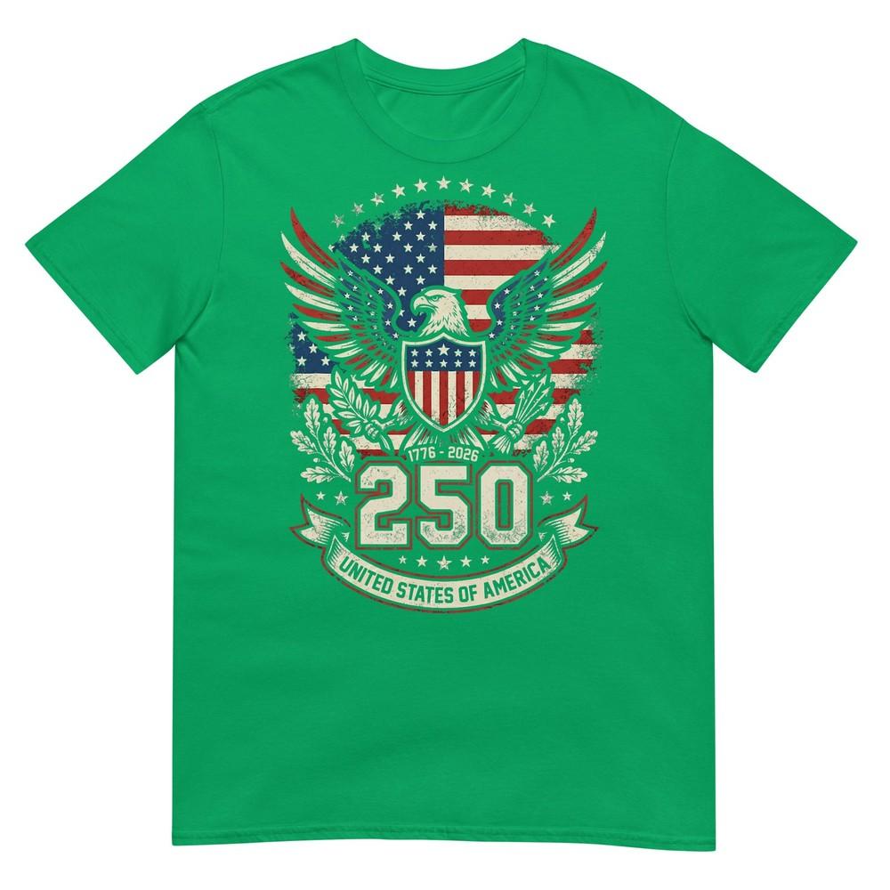 Patriotic 250 Years Usa 250 Anniversary American 4th Of July TShirt