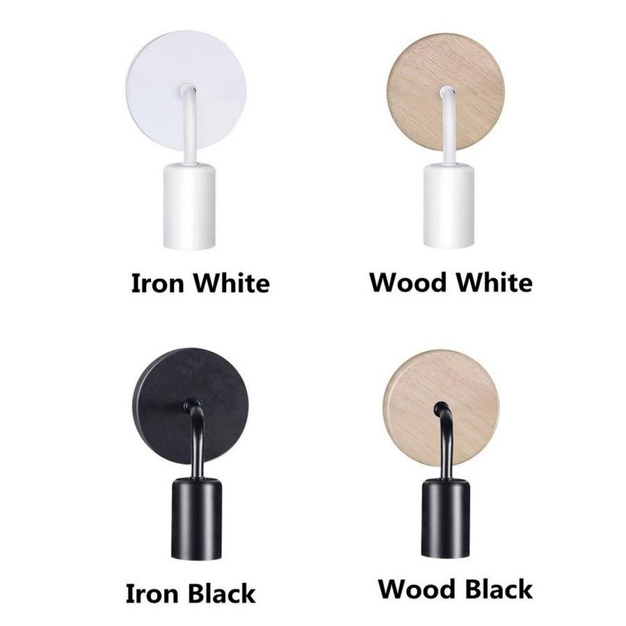 New Perfect Nordic Retro E27 Wall Lamp for Bedroom Bedside, Simple Living Room, and Corridor Aisle - Ideal Creative Background L