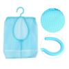 Multi Purpose Hanging Mesh Storage Bag for Socks Stockings Bra Underwear Bathroom Blue