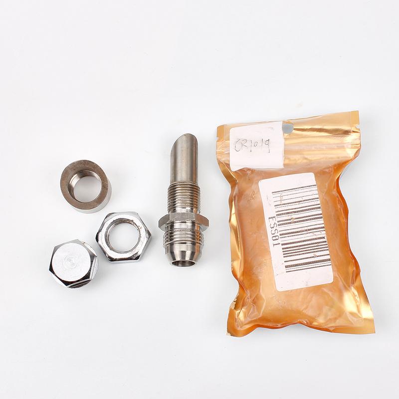 Bartoo-Universal Fitting E-VAC Scavenger Kit Exhaust Vacuum Kit With T304 Stainless Steel Vacuum Kit M18x1.5 Silver CR1019
