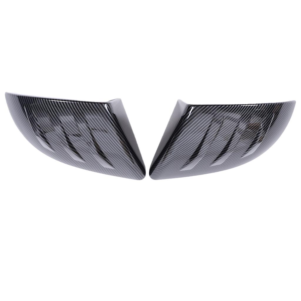 Carbon Fiber ABS Rearview Mirror Protector Cover Trim For MG4 MG 4 EV -2024