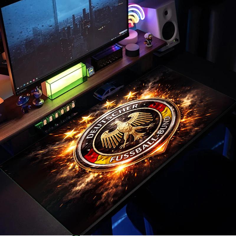 German Football Stars mouse pad, rubber base, esports desk mat, mouse pad for gamers and office use, gaming desk , easy to clean mat