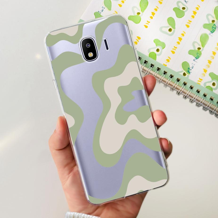 For Samsung Galaxy J4 2018 Case SM-J400F Luxury Clear Silicone Soft TPU Phone Case For Samsung J4 Plus J4+ J415F Back Cover Capa