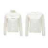 VEROMODA Elegant Detachable Shawl Rabbit Hair Blend Knit Sweater Set