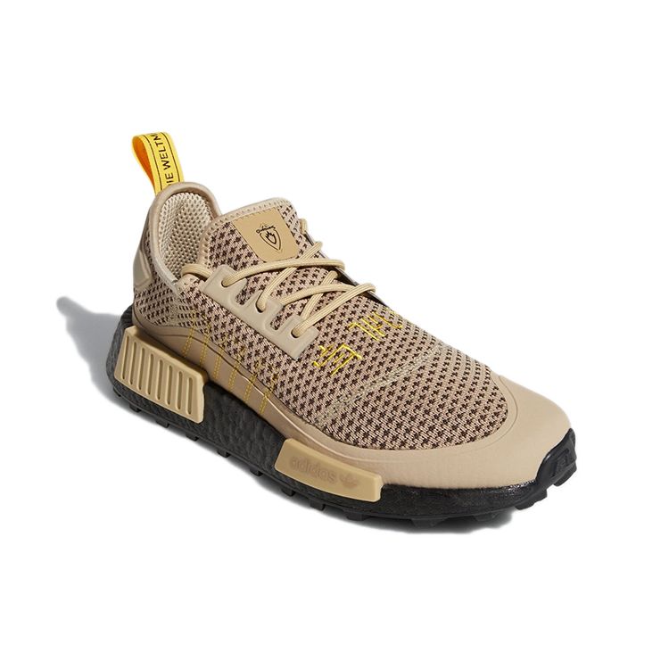 Marvel x adidas NMD_R1 Trail Groot Unisex Sneaker Braun Trace-Khaki Hazy-Yellow GX1208