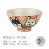 Cartoon Ceramic Japanese Bowl, Cute Seasoning Kitchen Tableware,Soup Rice Bowls, Instant Noodle Bowls, Underglaze Colored Plates