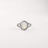 Natural Milky Opal Gemstone 925 Sterling Silver Jewelry Handmade Ring For Friend RR-8-17