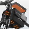 Dual-Sides 2L Bicycle Bag Bike Frame Fronttube Bag Touchscreen Mobilephone Bag Double Zipper