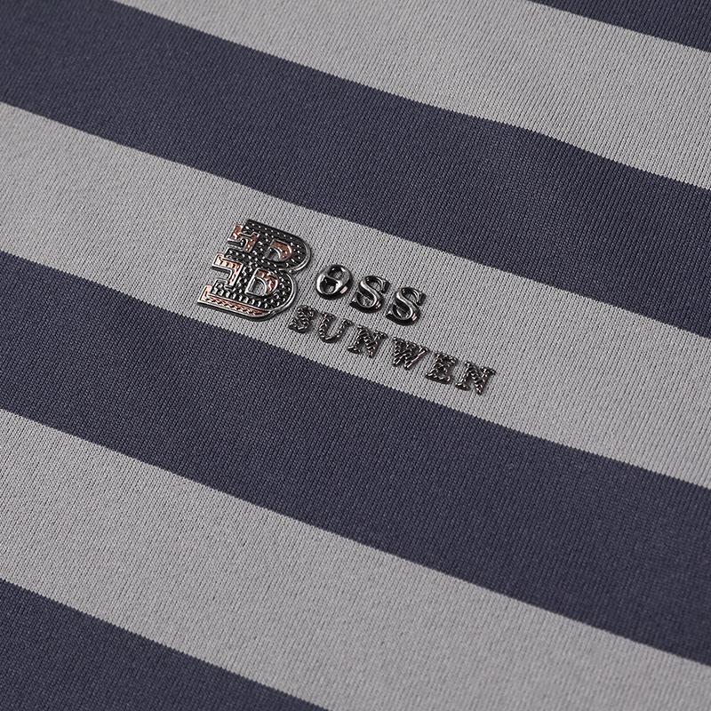 2025 New Summer Men's Lapel Short-sleeved T-shirt Business Casual Polo Shirt