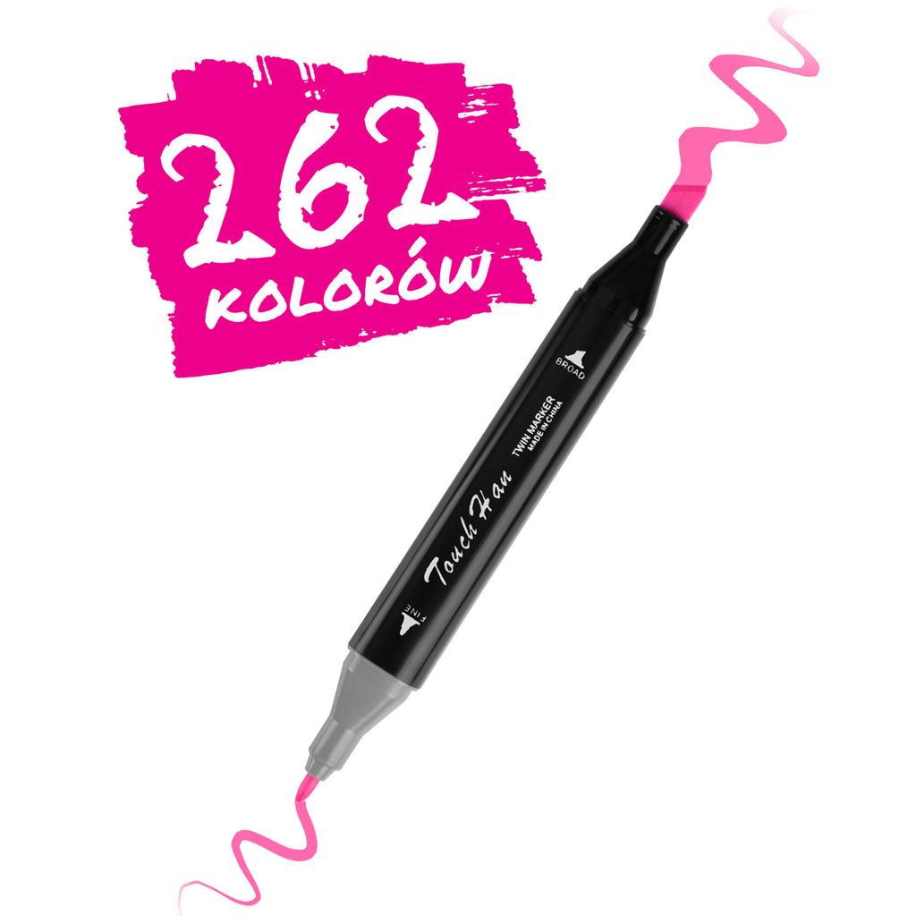 Nukido Nk-915 Alcohol Markers With Bag 262 Pcs